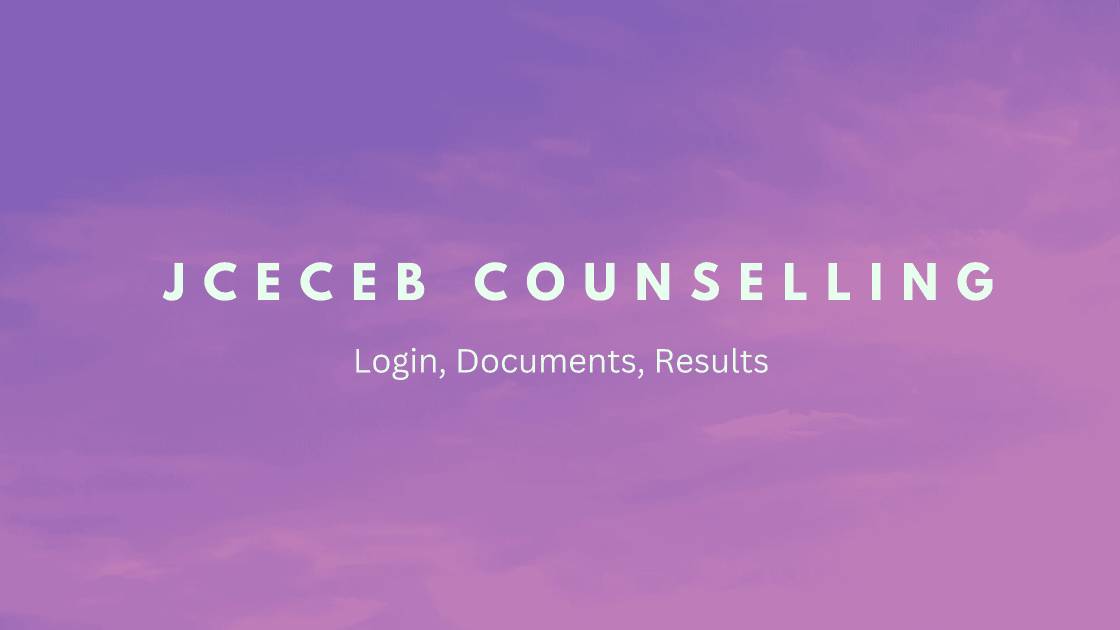 jceceb counselling